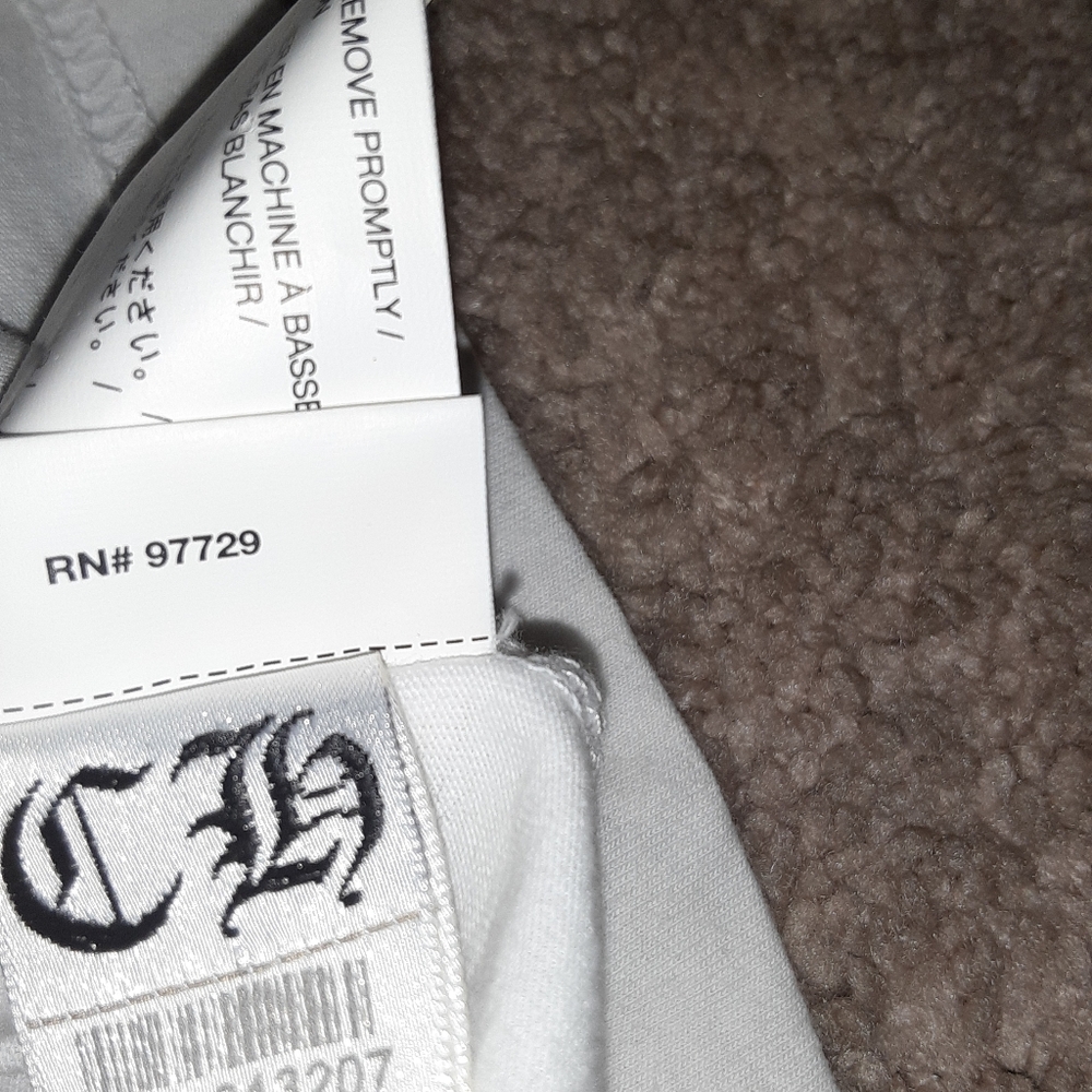 MEN'S CHROME HEARTS FLORAL HORSESHOE L/S TSHIRT - Picture 12 of 13